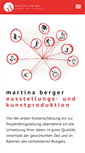 Mobile Screenshot of martina-berger.com